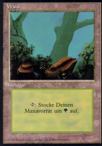 Forest (V.1)⁣ - Foreign Black Bordered⁣ (Land)⁣ [284]