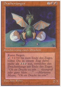 Dragon Whelp⁣ - Foreign White Bordered⁣ (Uncommon)