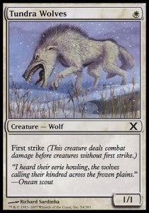 Tundra Wolves⁣ - Tenth Edition⁣ (Common)⁣ [54]