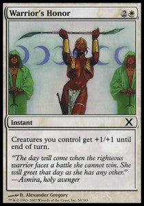 Warrior's Honor⁣ - Tenth Edition⁣ (Common)⁣ [58]