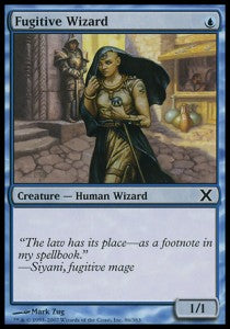 Fugitive Wizard⁣ - Tenth Edition⁣ (Common)⁣ [86]
