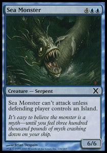 Sea Monster⁣ - Tenth Edition⁣ (Common)⁣ [106]