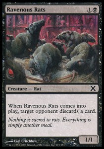 Ravenous Rats⁣ - Tenth Edition⁣ (Common)⁣ [171]