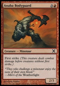 Anaba Bodyguard⁣ - Tenth Edition⁣ (Common)⁣ [187]
