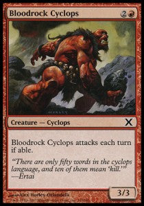 Bloodrock Cyclops⁣ - Tenth Edition⁣ (Common)⁣ [192]