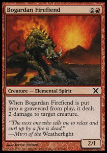 Bogardan Firefiend⁣ - Tenth Edition⁣ (Common)⁣ [193]