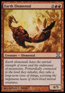Earth Elemental⁣ - Tenth Edition⁣ (Uncommon)⁣ [199]