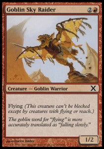 Goblin Sky Raider⁣ - Tenth Edition⁣ (Common)⁣ [210]