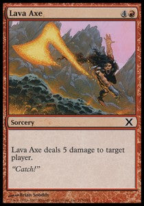 Lava Axe⁣ - Tenth Edition⁣ (Common)⁣ [215]