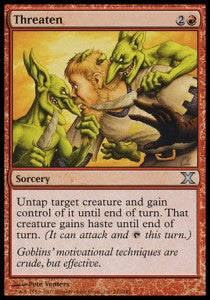 Threaten⁣ - Tenth Edition⁣ (Uncommon)⁣ [242]
