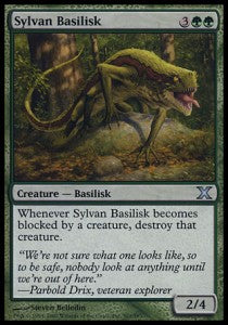 Sylvan Basilisk⁣ - Tenth Edition⁣ (Uncommon)⁣ [301]