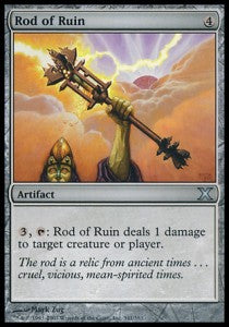 Rod of Ruin⁣ - Tenth Edition⁣ (Uncommon)⁣ [341]