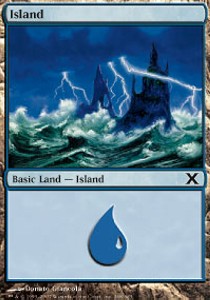 Island (V.1)⁣ - Tenth Edition⁣ (Land)⁣ [368]