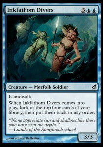 Inkfathom Divers⁣ - Lorwyn⁣ (Common)⁣ [70]