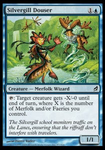 Silvergill Douser⁣ - Lorwyn⁣ (Common)⁣ [87]