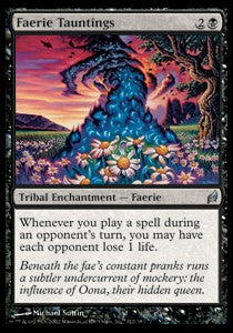 Faerie Tauntings⁣ - Lorwyn⁣ (Uncommon)⁣ [112]