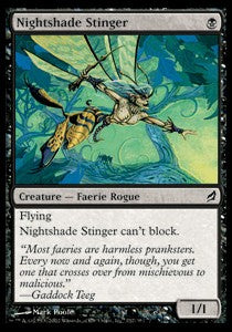Nightshade Stinger⁣ - Lorwyn⁣ (Common)⁣ [132]