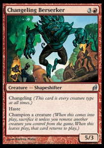 Changeling Berserker⁣ - Lorwyn⁣ (Uncommon)⁣ [160]