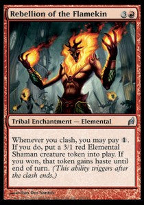 Rebellion of the Flamekin⁣ - Lorwyn⁣ (Uncommon)⁣ [188]
