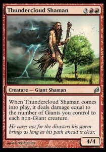 Thundercloud Shaman⁣ - Lorwyn⁣ (Uncommon)⁣ [195]