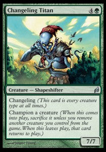 Changeling Titan⁣ - Lorwyn⁣ (Uncommon)⁣ [200]