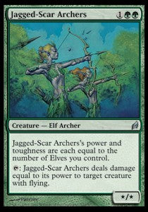 Jagged-Scar Archers⁣ - Lorwyn⁣ (Uncommon)⁣ [222]