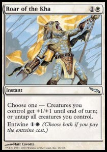 Roar of the Kha⁣ - Mirrodin⁣ (Uncommon)⁣ [18]
