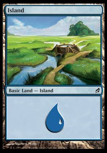 Island (V.1)⁣ - Lorwyn⁣ (Land)⁣ [286]