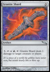 Granite Shard⁣ - Mirrodin⁣ (Uncommon)⁣ [182]