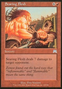 Searing Flesh⁣ - Onslaught⁣ (Uncommon)⁣ [225]