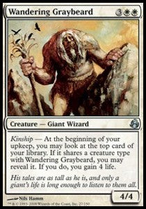 Wandering Graybeard⁣ - Morningtide⁣ (Uncommon)⁣ [27]