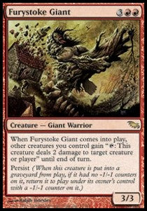 Furystoke Giant⁣ - Shadowmoor⁣ (Rare)⁣ [93]