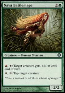 Naya Battlemage⁣ - Shards of Alara⁣ (Uncommon)⁣ [142]