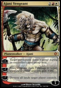 Ajani Vengeant⁣ - Shards of Alara⁣ (Mythic)⁣ [154]