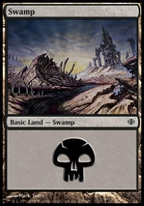 Swamp (V.2)⁣ - Shards of Alara⁣ (Land)⁣ [239]