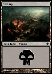 Swamp (V.4)⁣ - Shards of Alara⁣ (Land)⁣ [241]