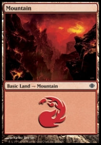 Mountain (V.3)⁣ - Shards of Alara⁣ (Land)⁣ [244]