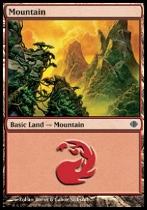 Mountain (V.4) - Shards of Alara (Land) [ALA-245]