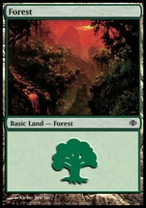 Forest (V.1)⁣ - Shards of Alara⁣ (Land)⁣ [246]