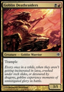 Goblin Deathraiders⁣ - Shards of Alara⁣ (Common)⁣ [169]