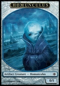 Homunculus Token (Blue Artifact 0/1)⁣ - Shards of Alara⁣ (Token)