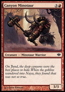 Canyon Minotaur⁣ - Conflux⁣ (Common)⁣ [60]