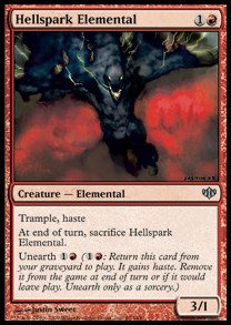 Hellspark Elemental⁣ - Conflux⁣ (Uncommon)⁣ [65]