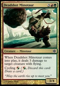 Deadshot Minotaur⁣ - Alara Reborn⁣ (Common)⁣ [52]