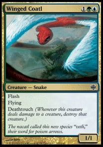 Winged Coatl⁣ - Alara Reborn⁣ (Common)⁣ [105]