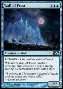 Wall of Frost⁣ - Magic 2010⁣ (Uncommon)⁣ [80]