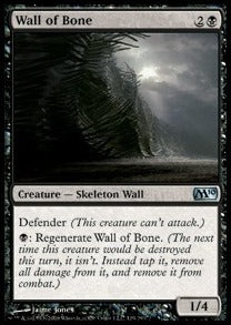 Wall of Bone⁣ - Magic 2010⁣ (Uncommon)⁣ [119]
