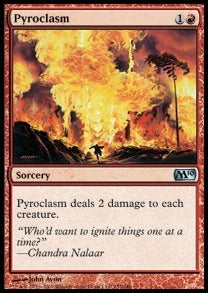 Pyroclasm⁣ - Magic 2010⁣ (Uncommon)⁣ [152]