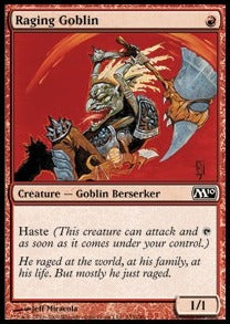 Raging Goblin⁣ - Magic 2010⁣ (Common)⁣ [153]