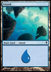 Island (V.1) - Zendikar (Land) [ZEN-234]